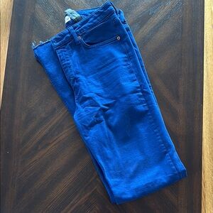 Zara Wide Leg Blue Jeans